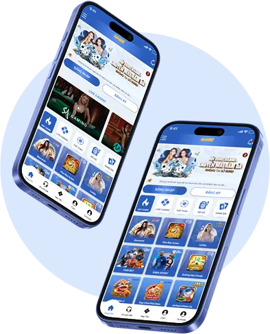 Người chơi trải nghiệm game bắn cá trên ứng dụng 55win55